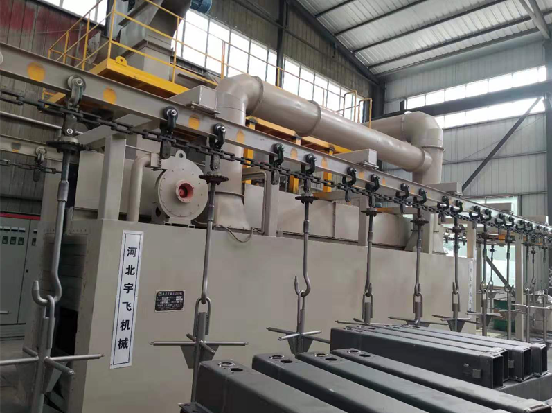懸掛鏈通過(guò)式拋丸清理機(jī)，可定做